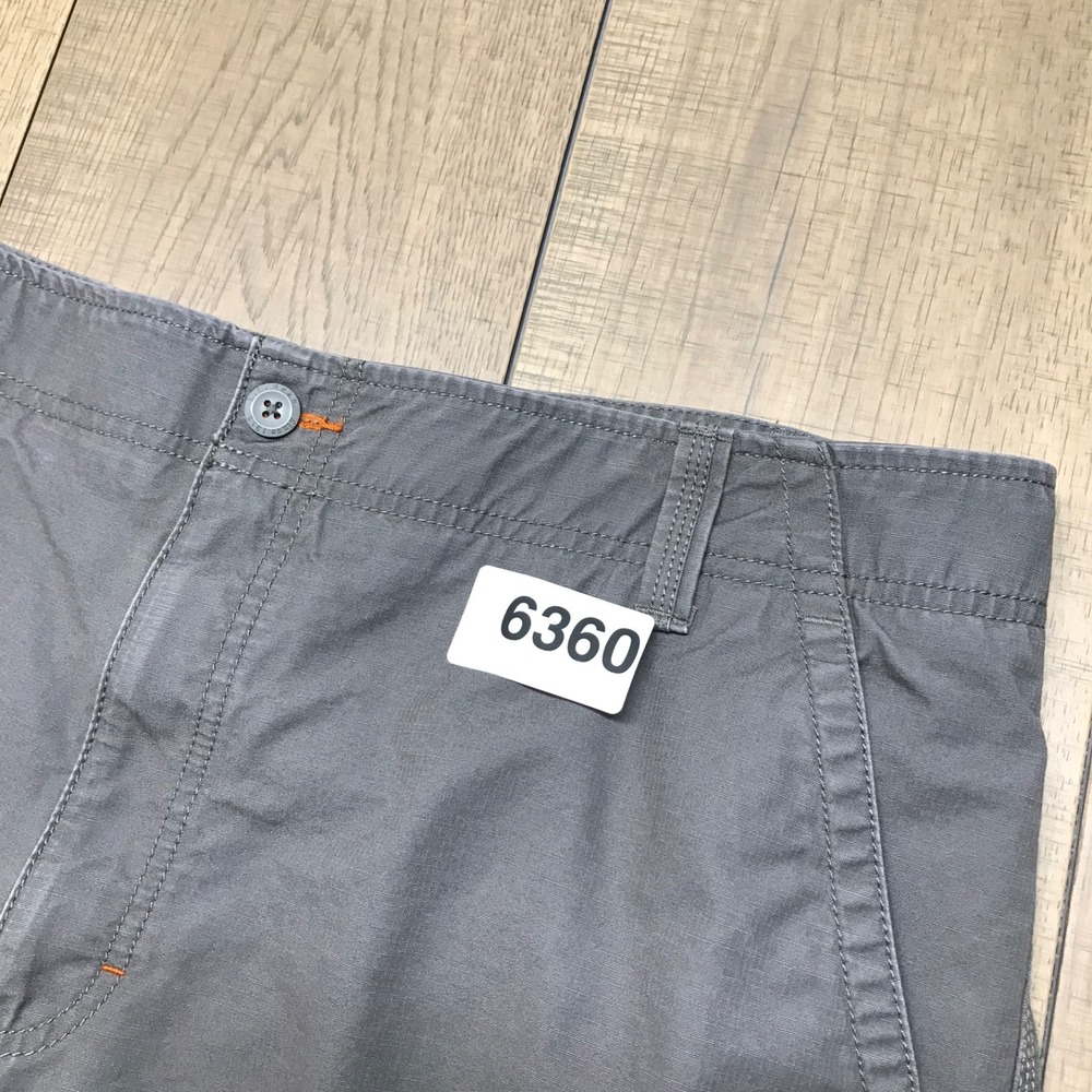 L.L. Bean Shorts Mens Size 40 Cargo Allagash Ripstop Gray‎ Canvas Outdoor Cotton - Picture 10 of 10